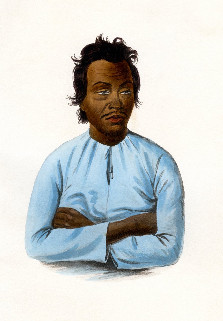 Der Malaie, um 1840 von James Prichard