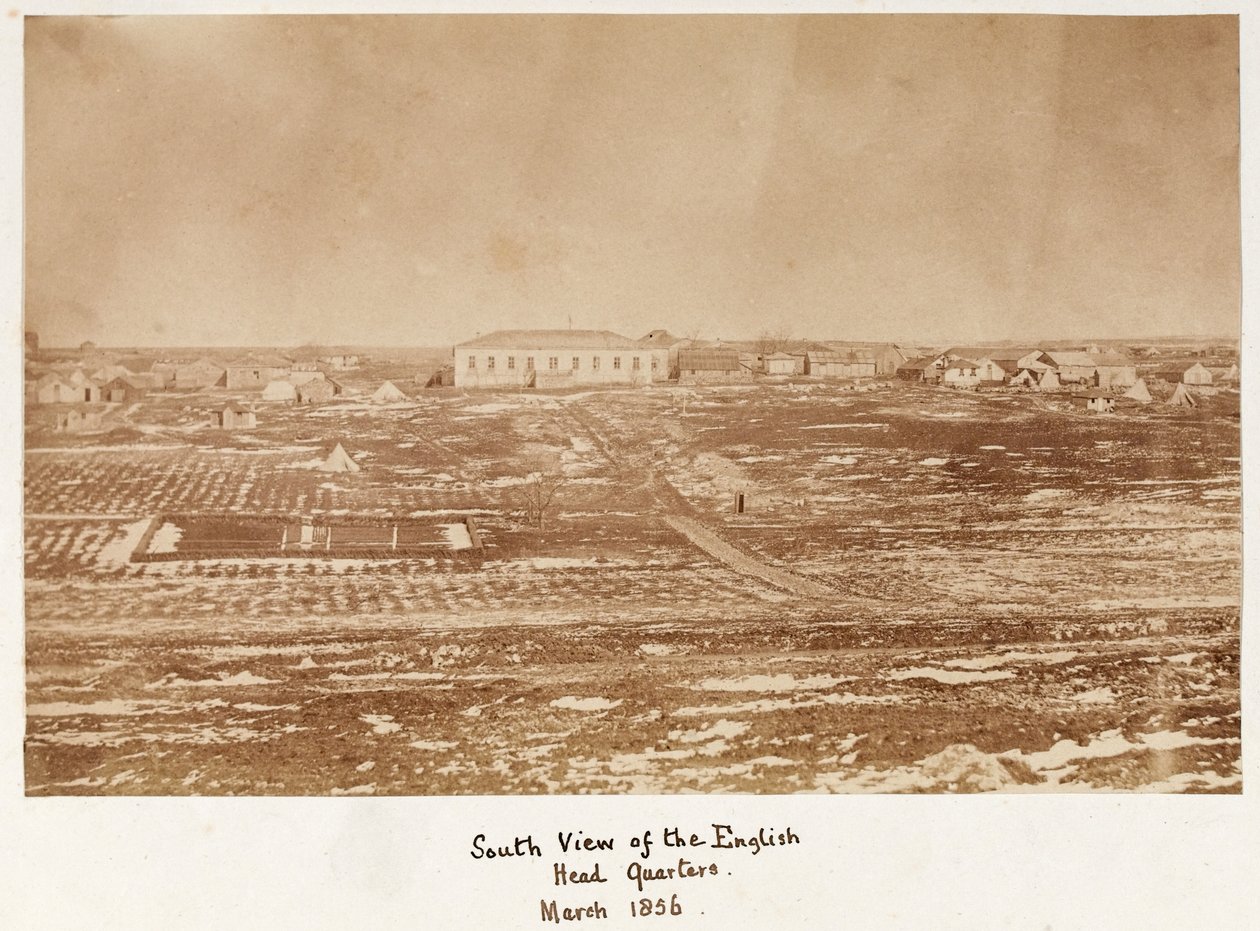 Südansicht des Hauptquartiers von Lord Raglan von James Robertson