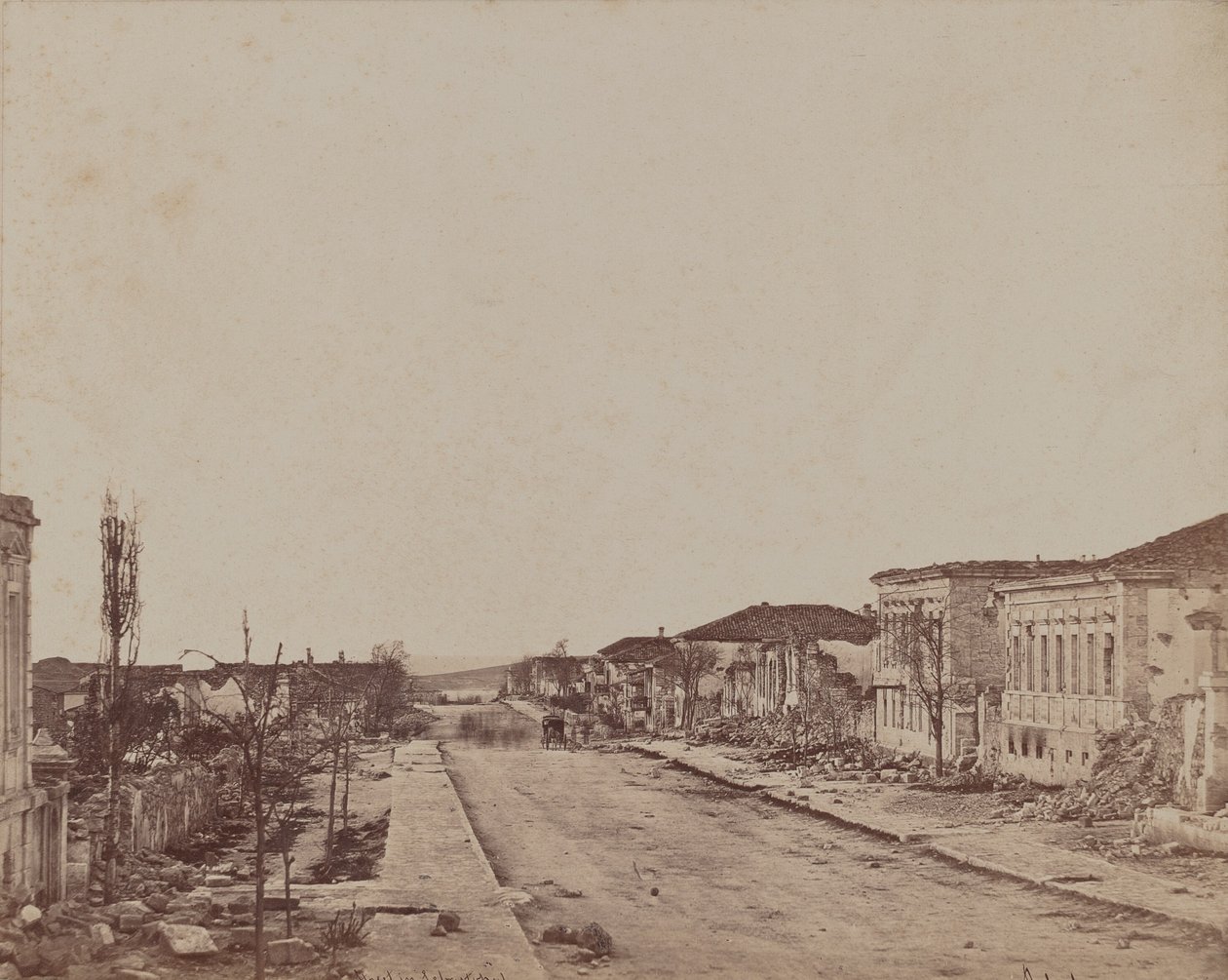 Straße in Sebastopol von James Robertson