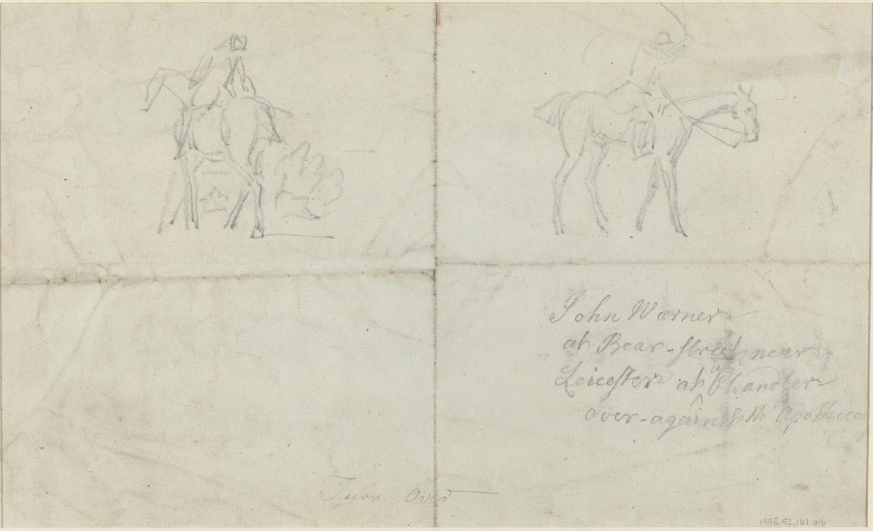 Reiter (verso) von James Seymour