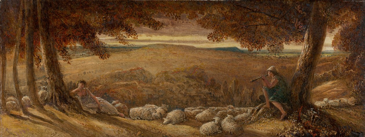 Abendweide von James Smetham