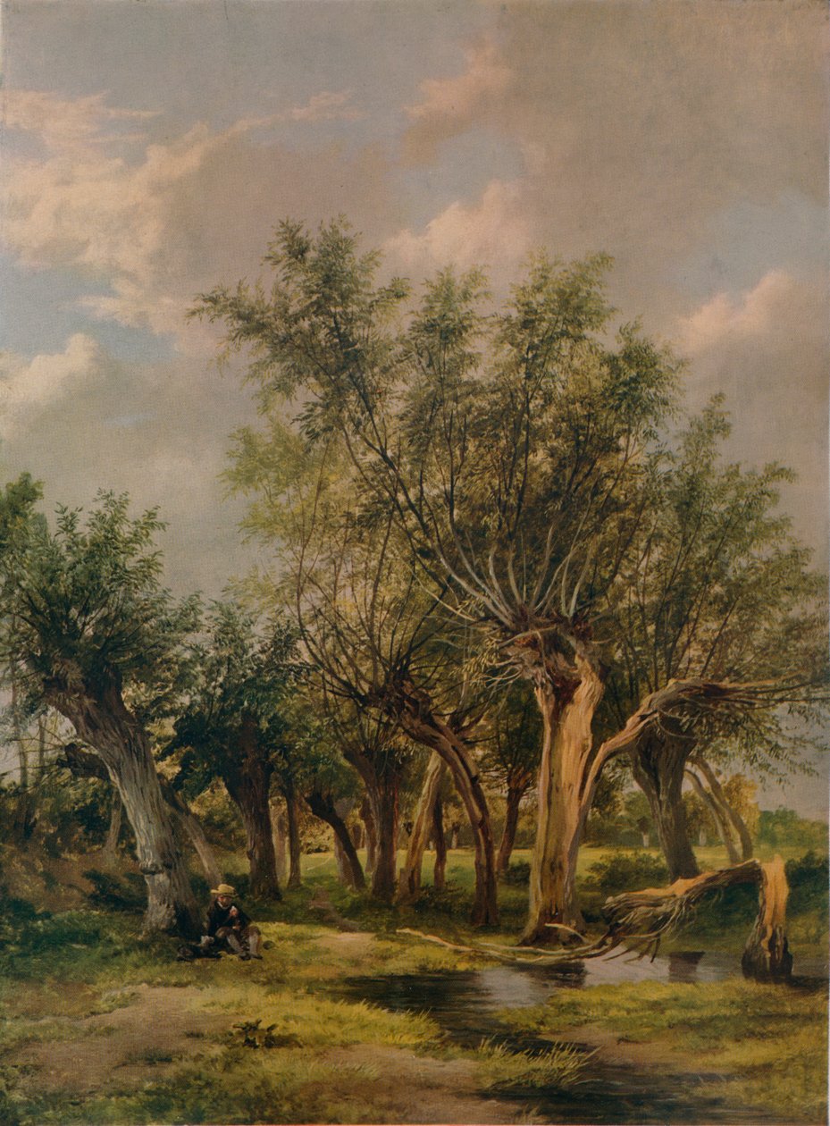 Der Weidenbach, ca. 1839 von James Stark