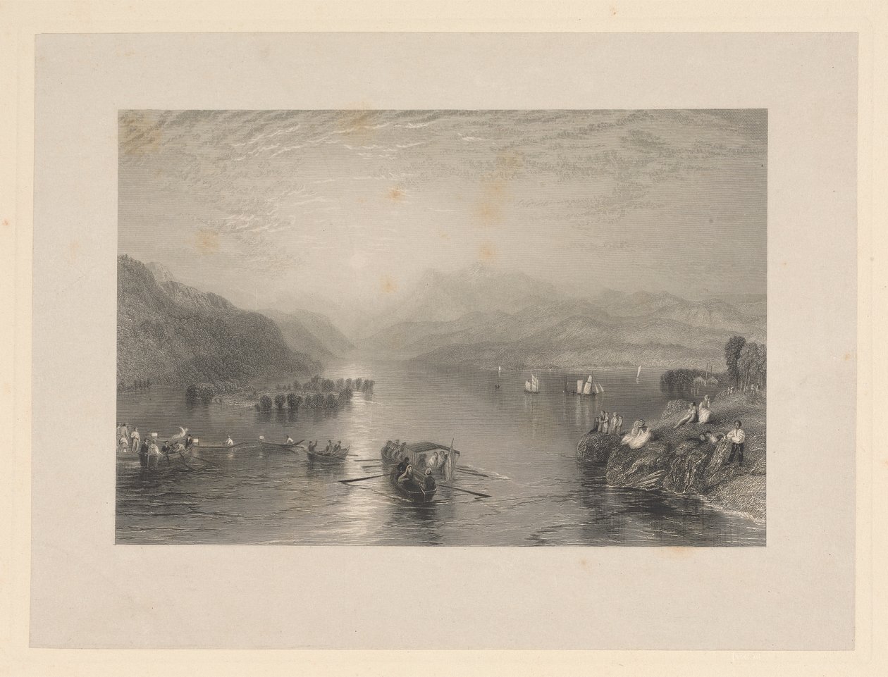 Winander-Mere, Westmoreland von James T. Willmore