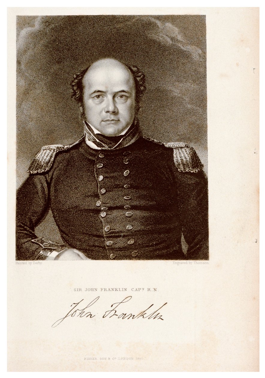 Sir John Franklin Capt. R.N. John Franklin von James Thomson
