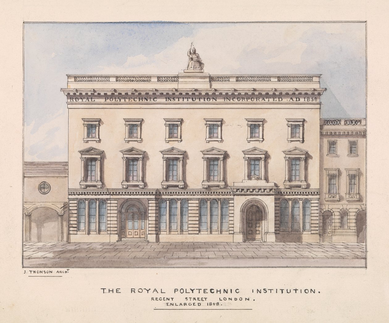 Die Royal Polytechnic Institution von James Thomson