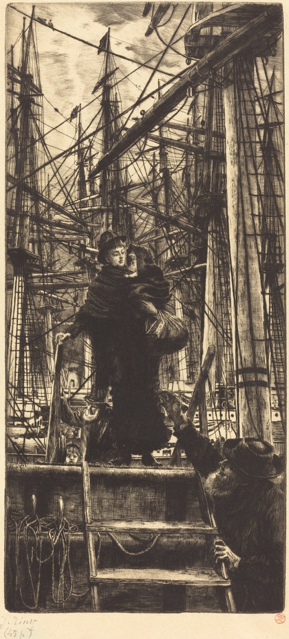 Auswanderer, 1880 von James Tissot