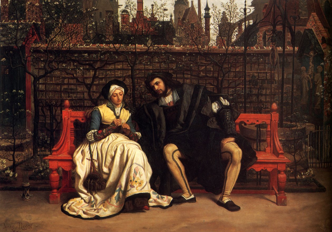Faust und Marguerite im Garten von James Tissot