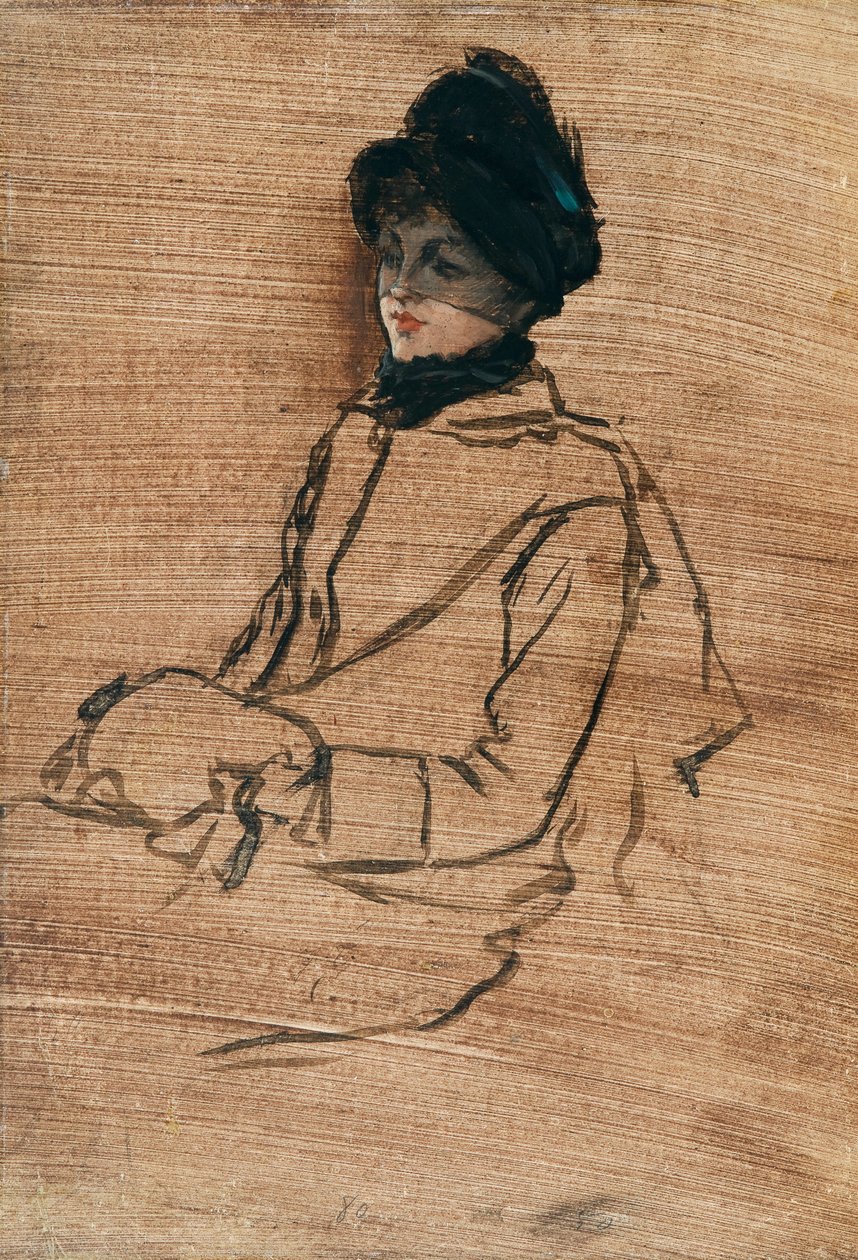 Studie von Kathleen Newton von James Tissot