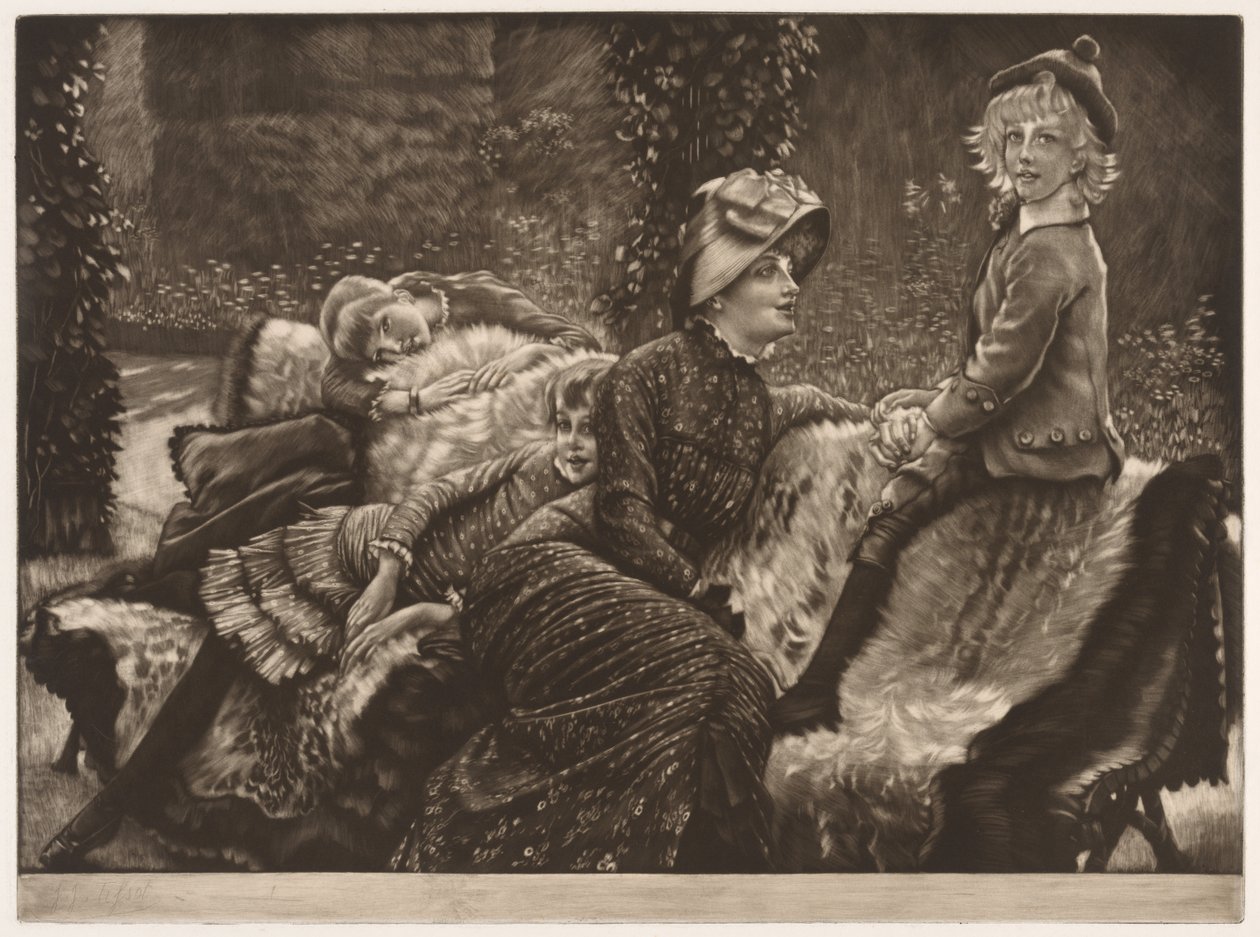 Die Gartenbank von James Tissot
