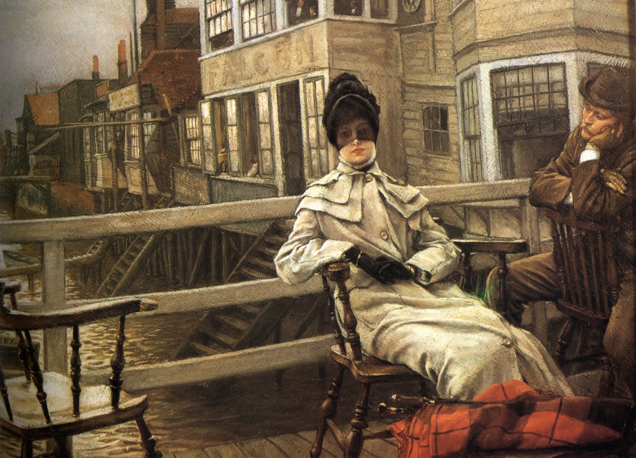 Warten auf die Fähre II von James Tissot