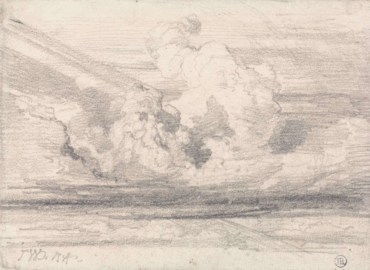 Wolkenstudie von James Ward