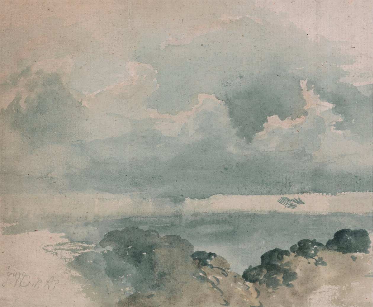 Himmelsstudie von James Ward