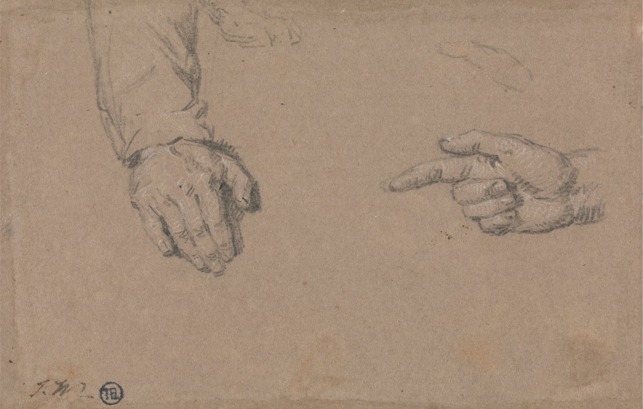 Studien von Händen von James Ward