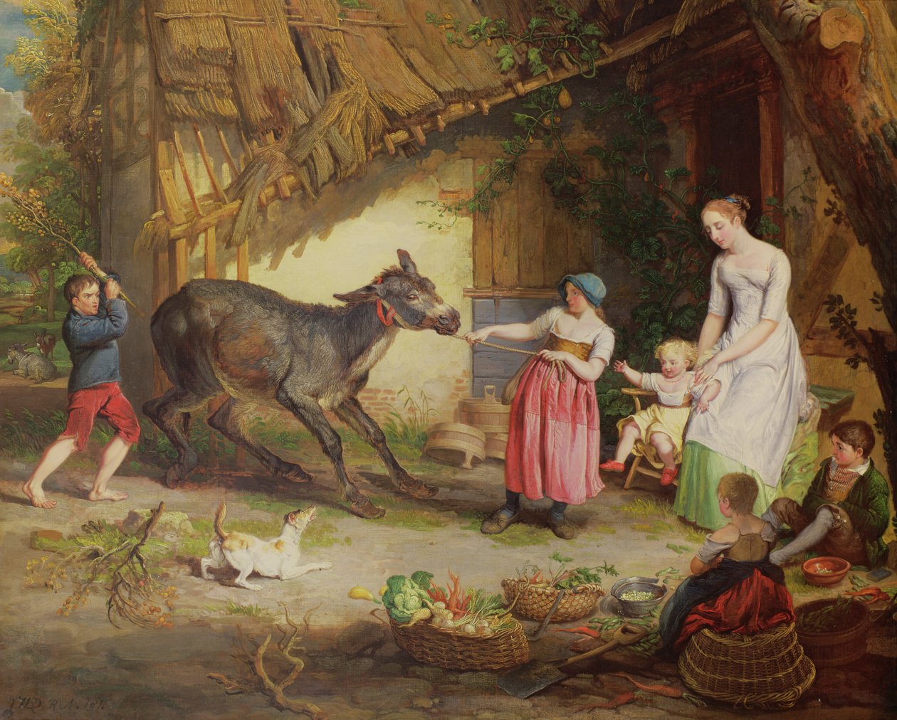 Der störrische Esel von James Ward