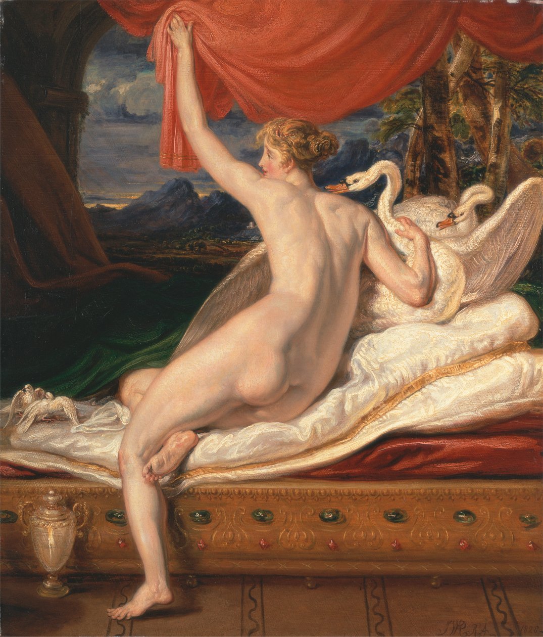 Venus erhebt sich von ihrer Couch von James Ward