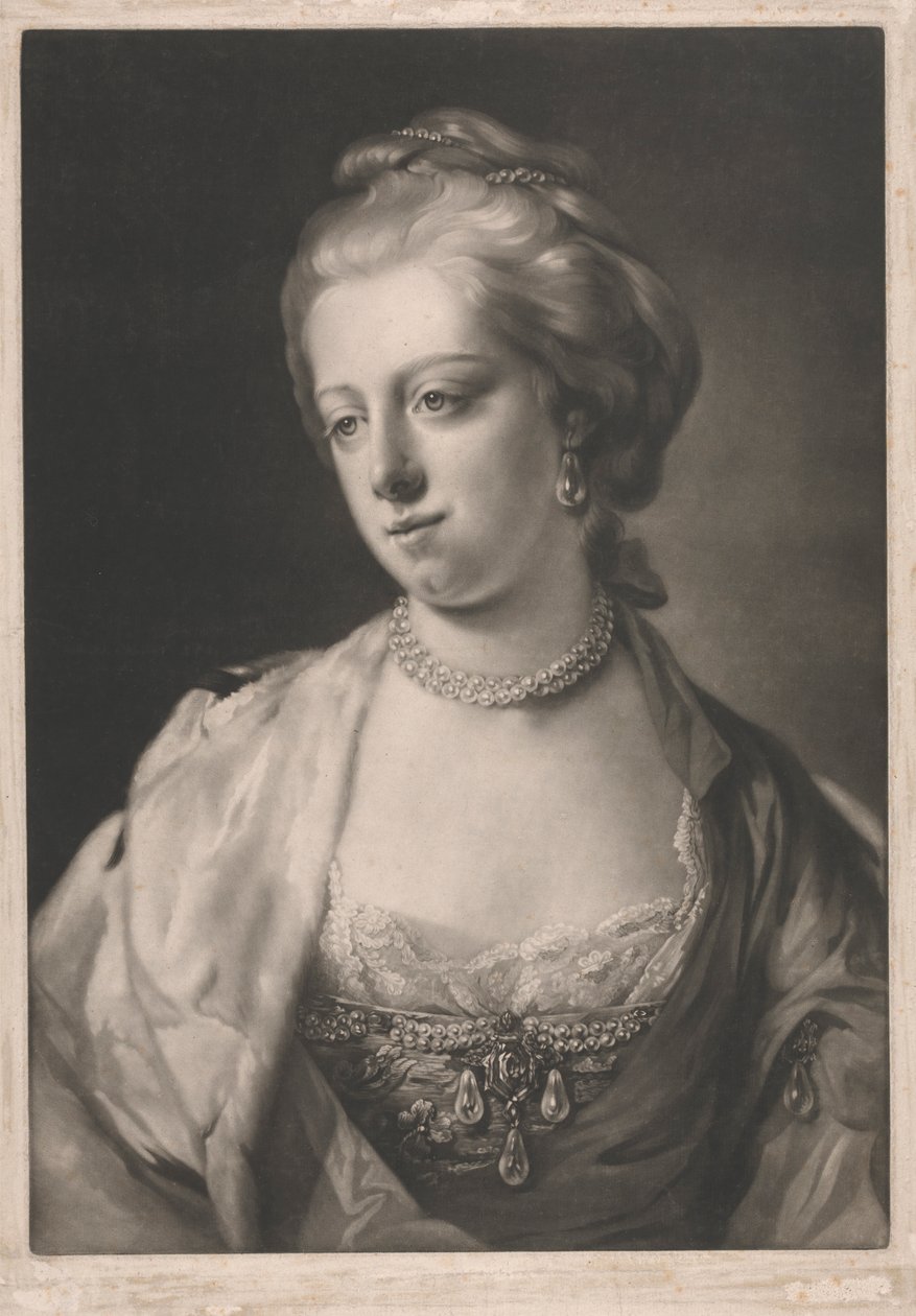 Carolina Matilda, Königin von Dänemark von James Watson