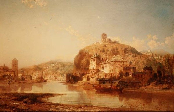Burg Katz am Rhein von James Webb