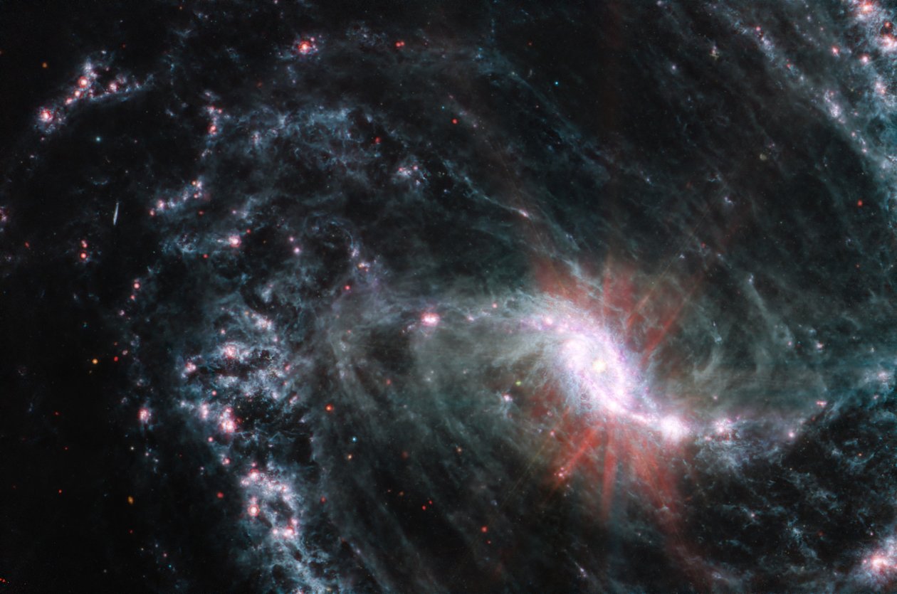 NGC 1365 von James Webb Space Telescope (NASA)