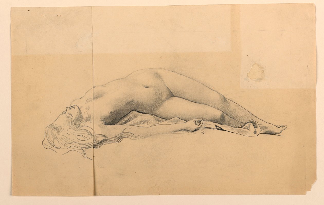 Weiblicher Akt von James Wells Champney