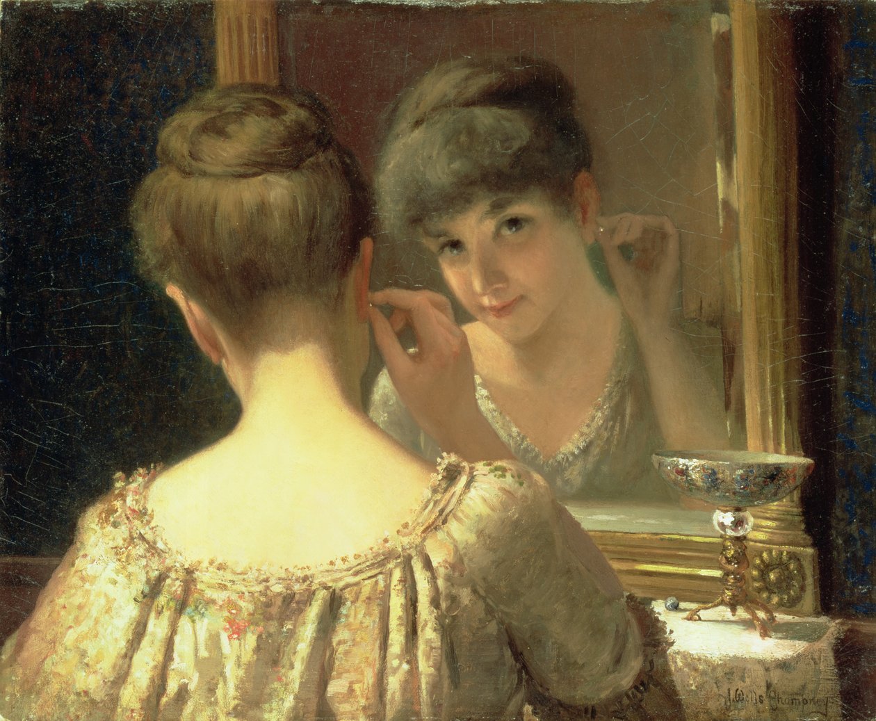 Die Kokette von James Wells Champney