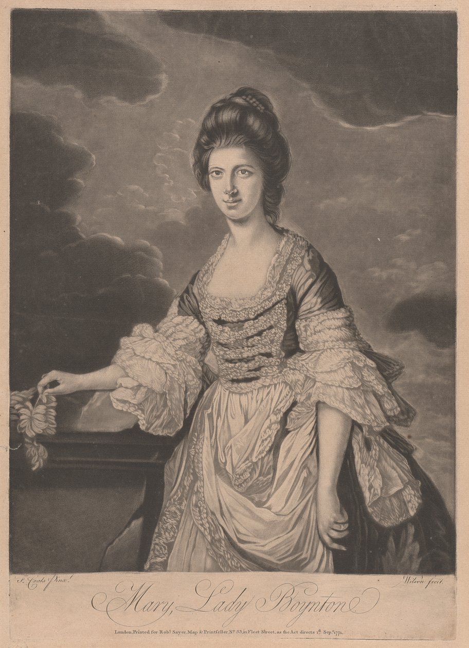 Mary, Lady Boynton (gest. 1778) von James Wilson