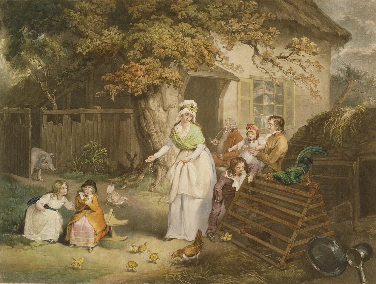 Der Rückzug der Bürger, 1796 von James after Ward