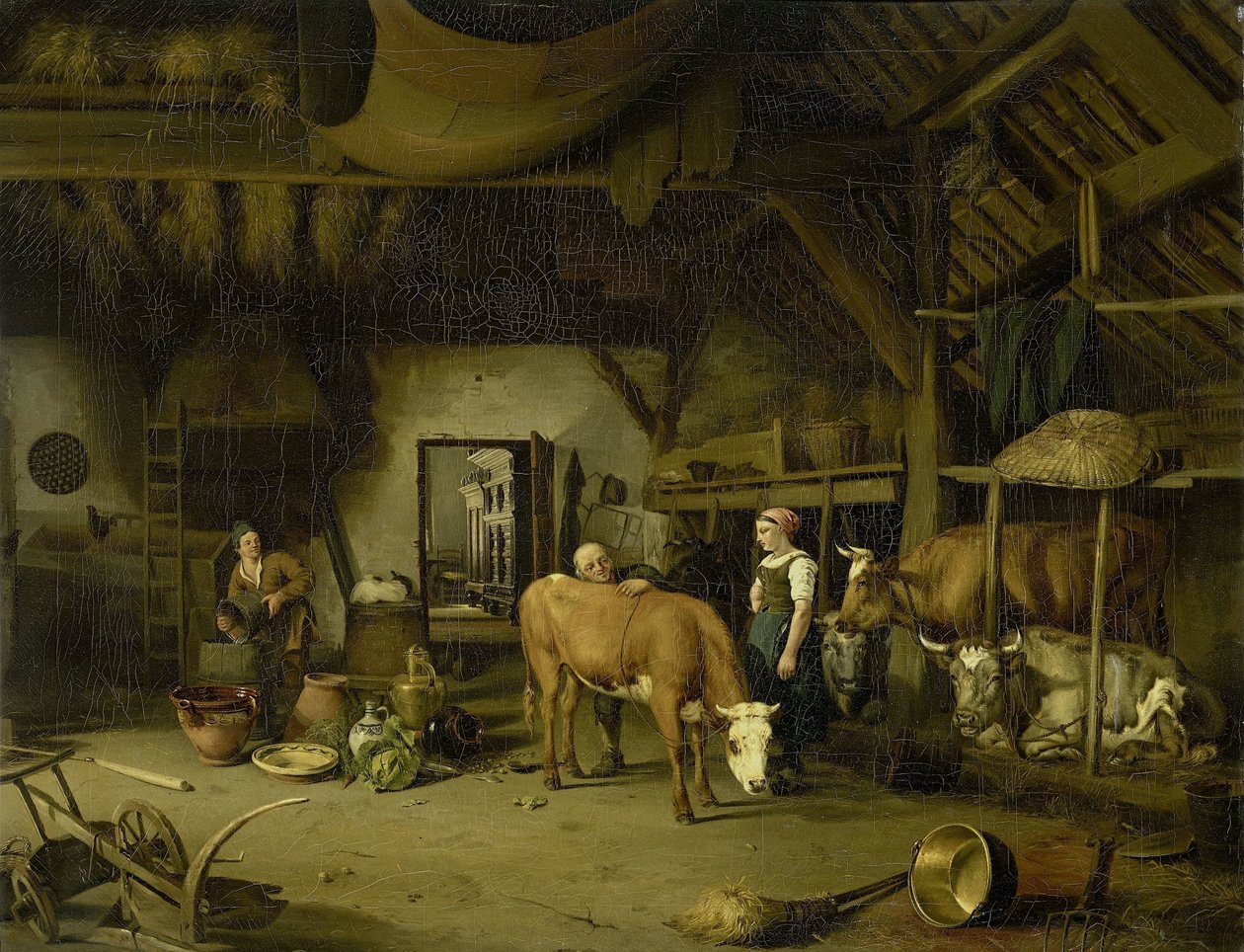 Bauerninterieur von James de Rijk