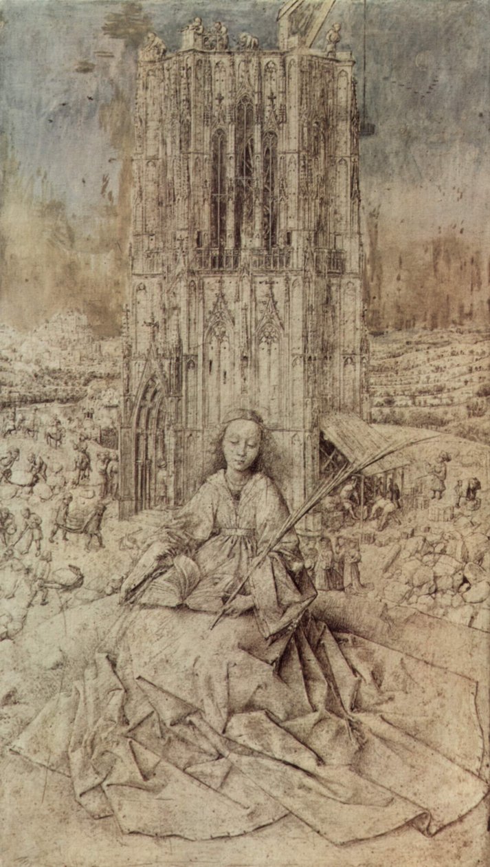 Die Heilige Barbara von Jan van Eyck