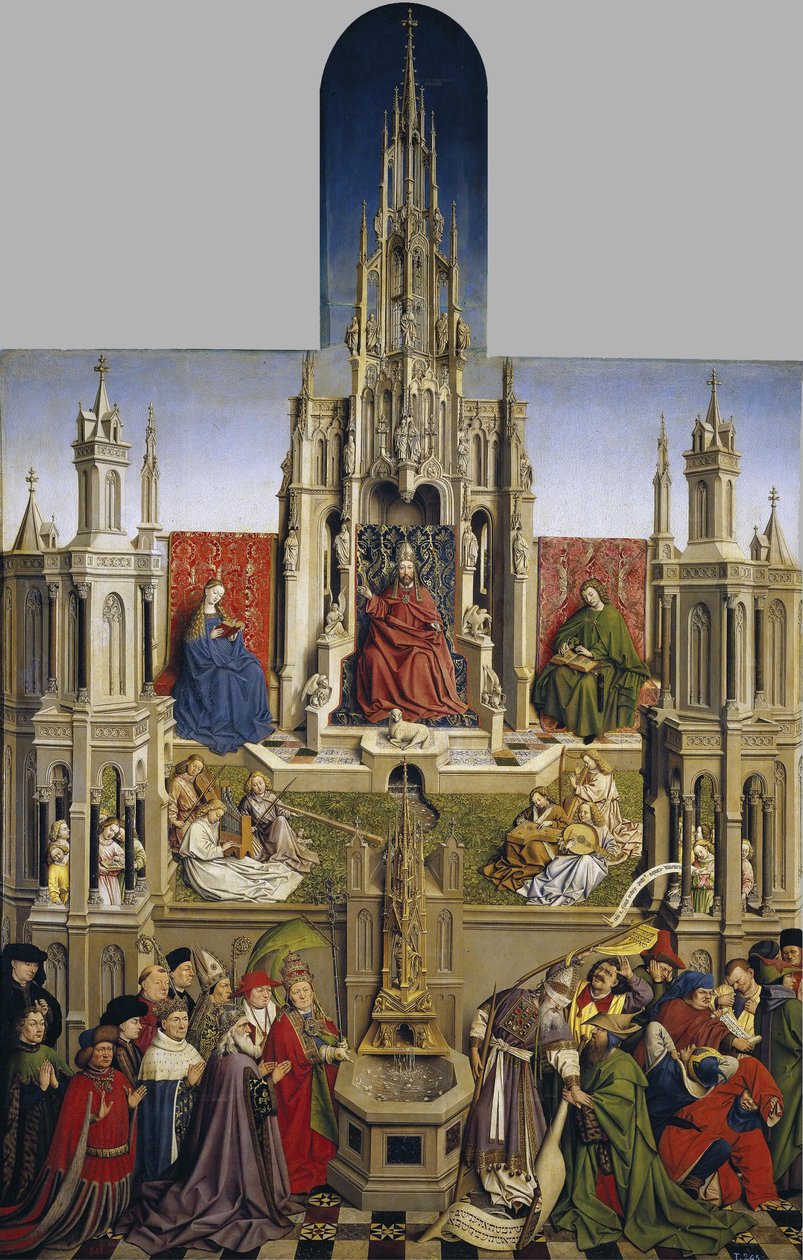 Brunnen des Lebens von Jan van Eyck