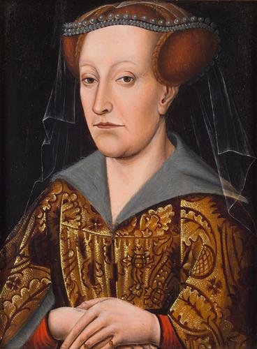 Porträt von Jakobäa von Bayern von Jan van Eyck