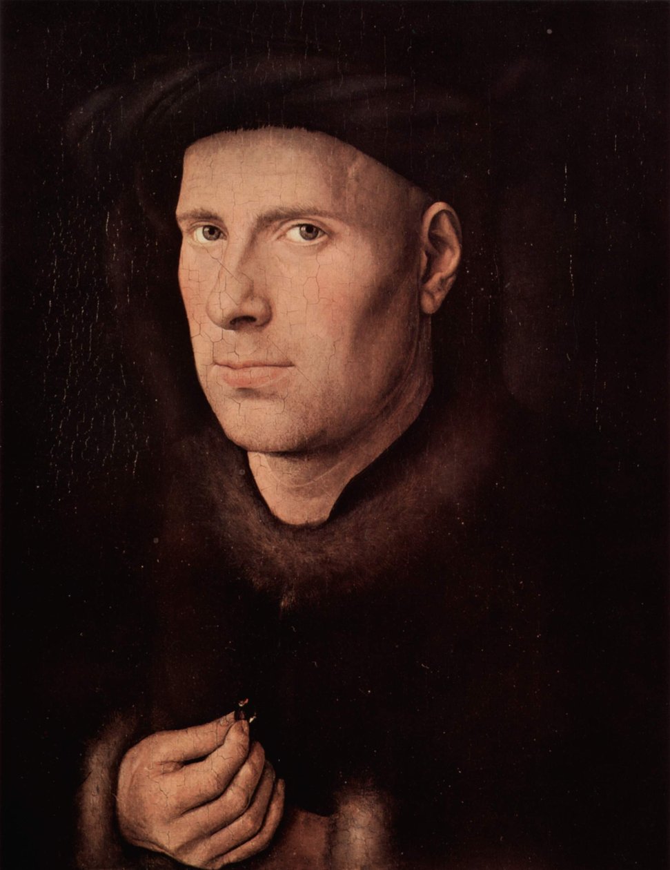 Porträt von Jan de Leeuw von Jan van Eyck