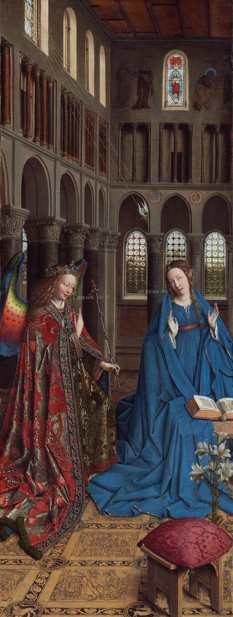 Die Verkündigung von Jan van Eyck
