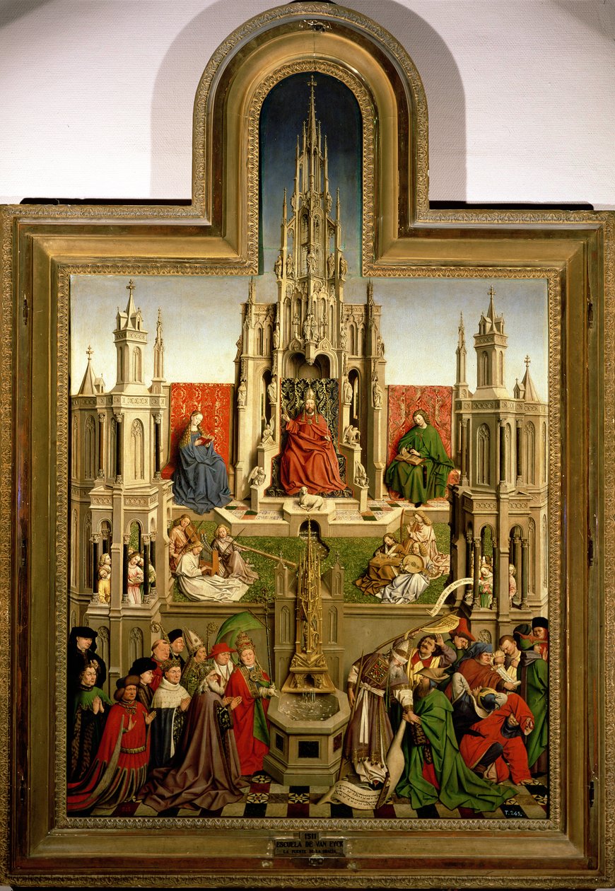 Der Lebensbrunnen von Jan van Eyck