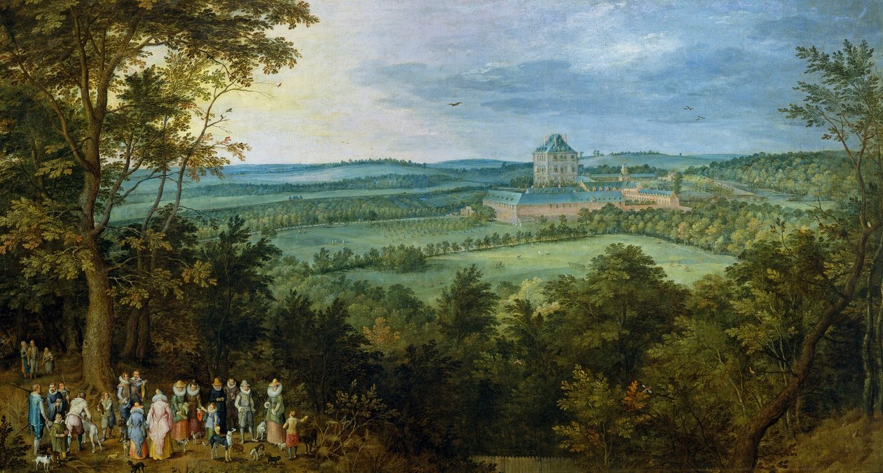 Die Jagd der Erzherzöge von Jan the Elder Brueghel