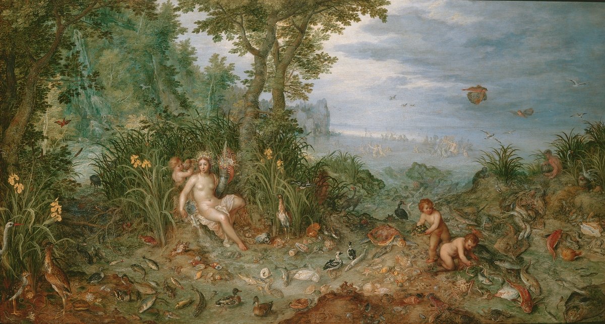 Das Wasser von Jan the Elder Brueghel