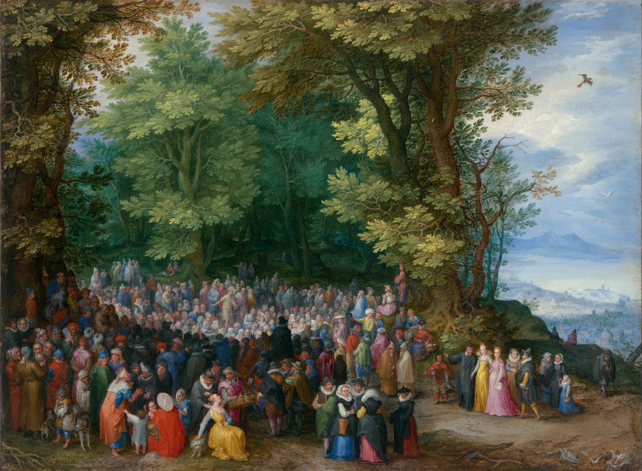 Die Bergpredigt von Jan the Elder Brueghel