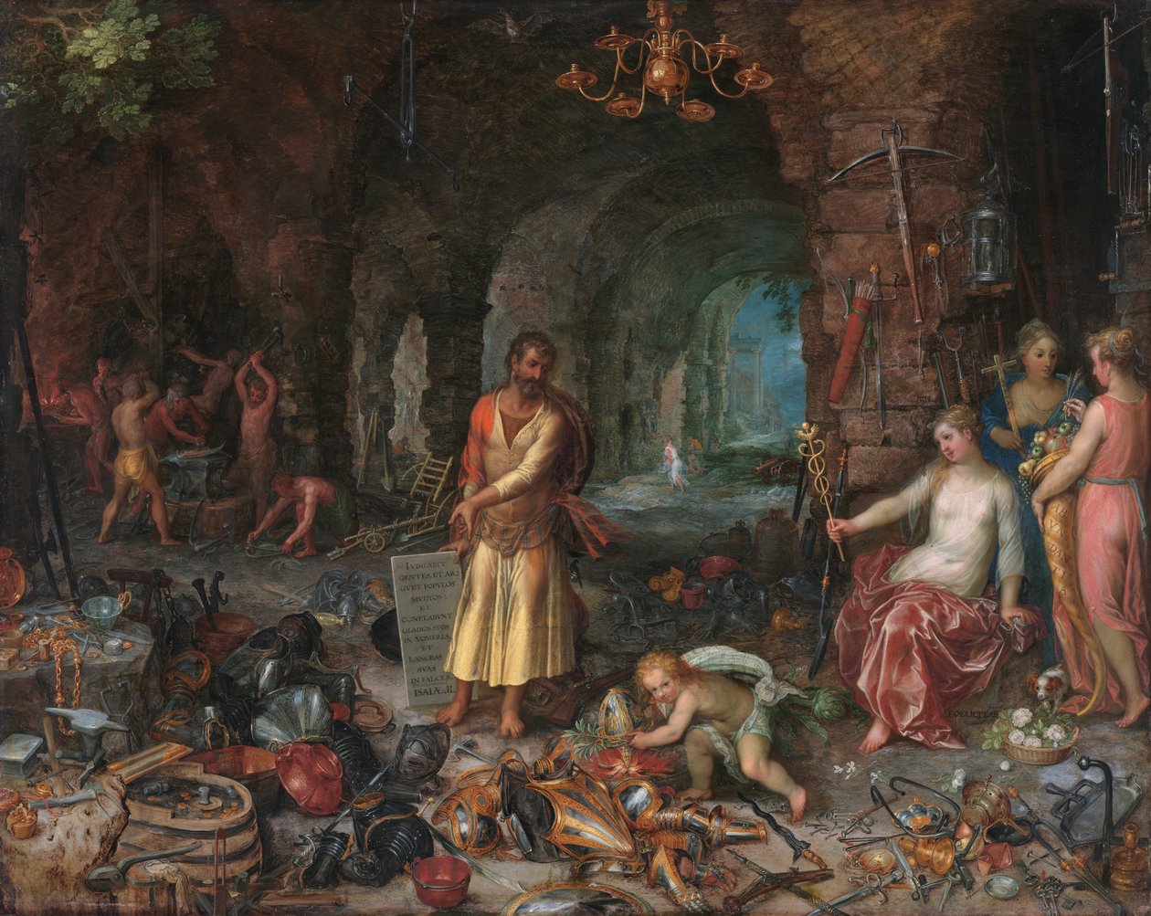 Weissagung des Propheten Jesaja von Jan the Elder Brueghel