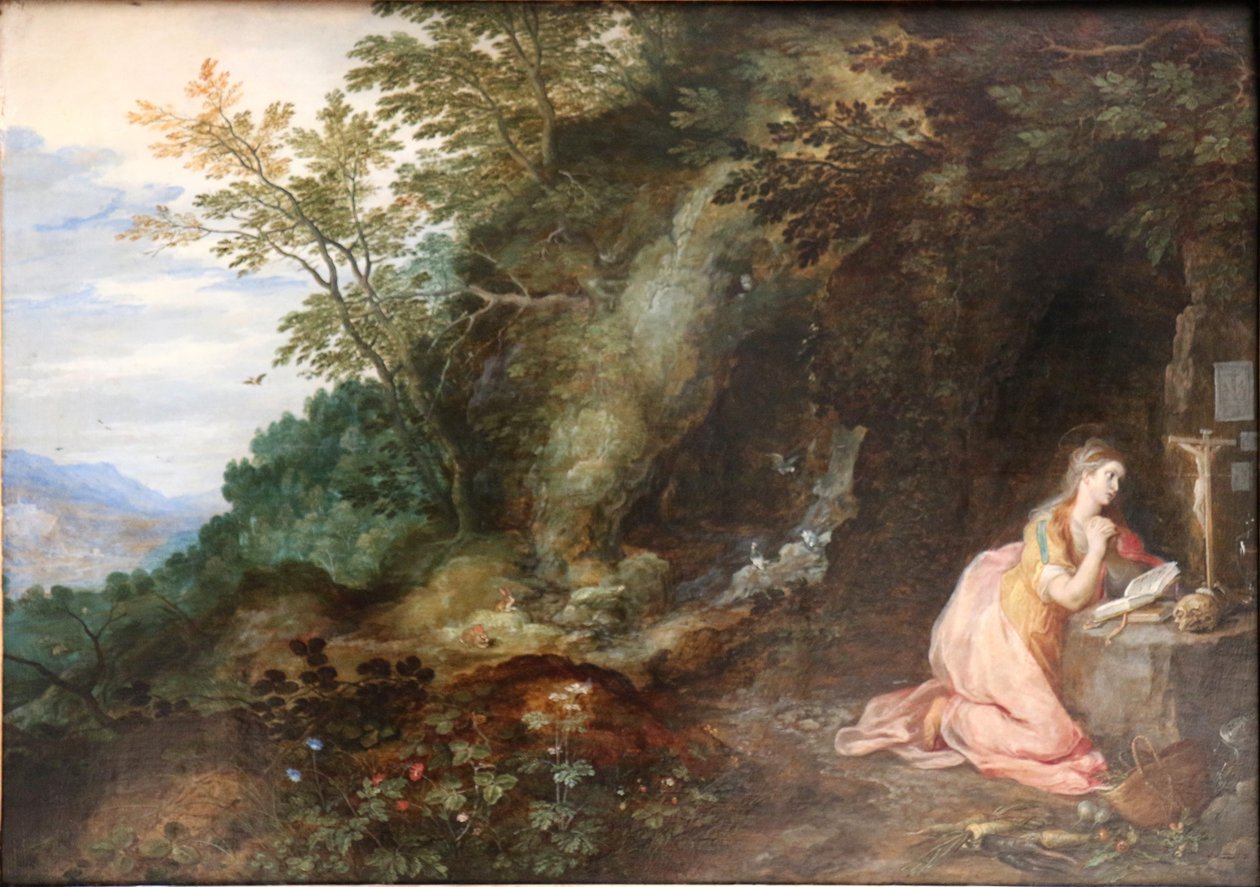 Die reuige Maria Magdalena von Jan the Elder Brueghel