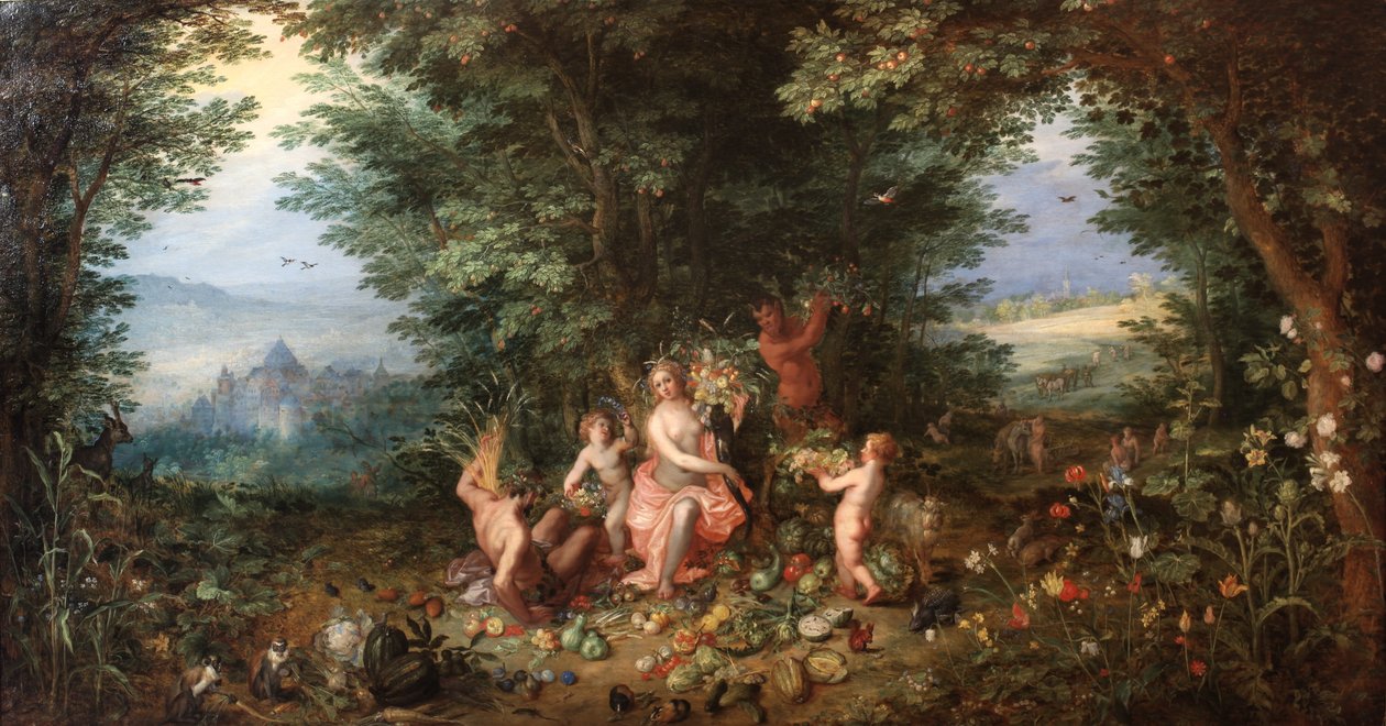 Die Erde von Jan the Elder Brueghel