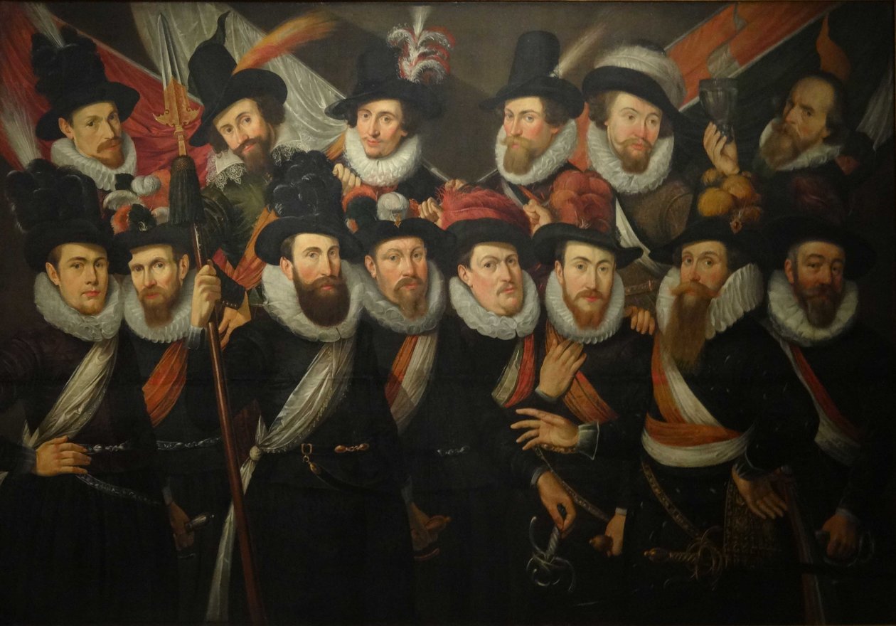 Schützenstück, Schützenkompanie unter der Leitung von Oberst Gijssbert 