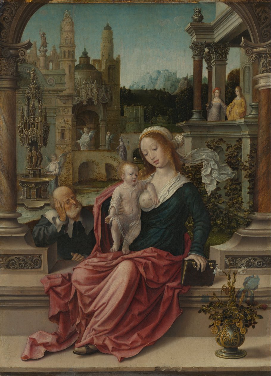 Die Heilige Familie von Jan Gossaert
