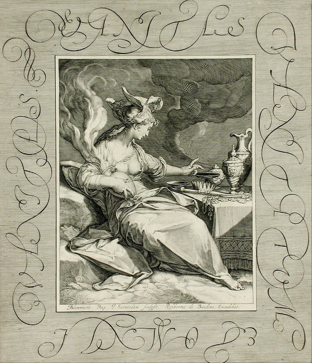 Vanitas von Jan Pietersz. Saenredam