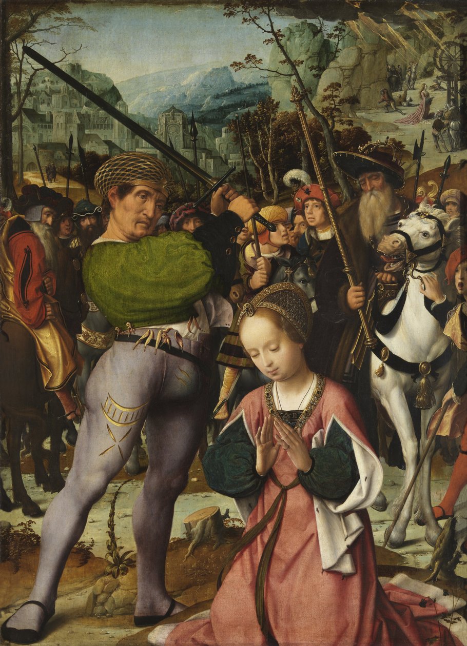 Das Martyrium der hl. Katharina von Jan Provoost