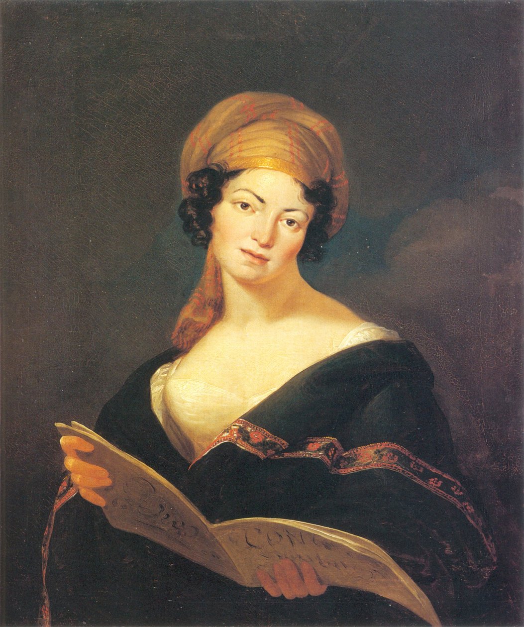 Porträt von Krystyna z Gerhardow Frankowa von Jan Rustem