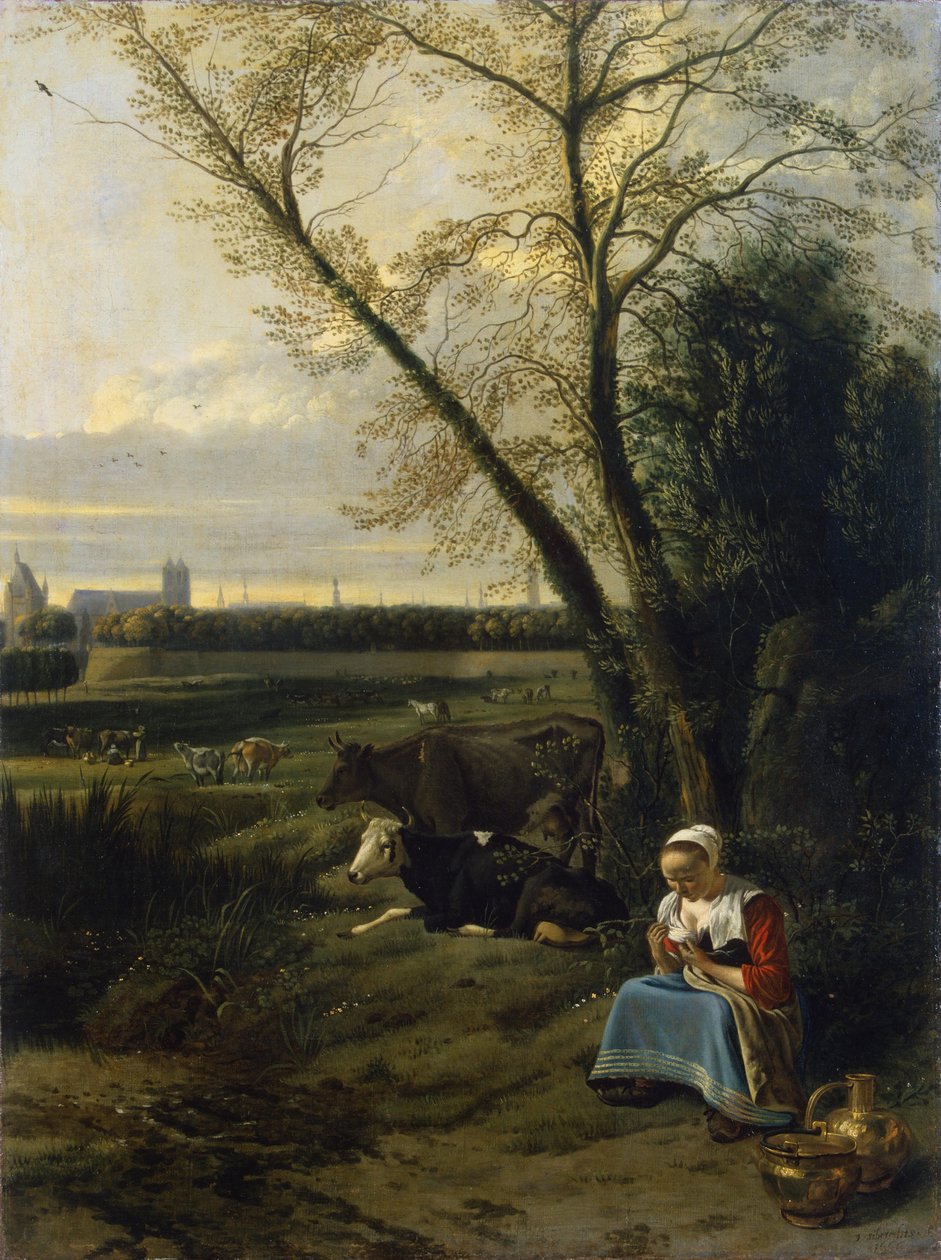 Schäferin von Jan Siberechts