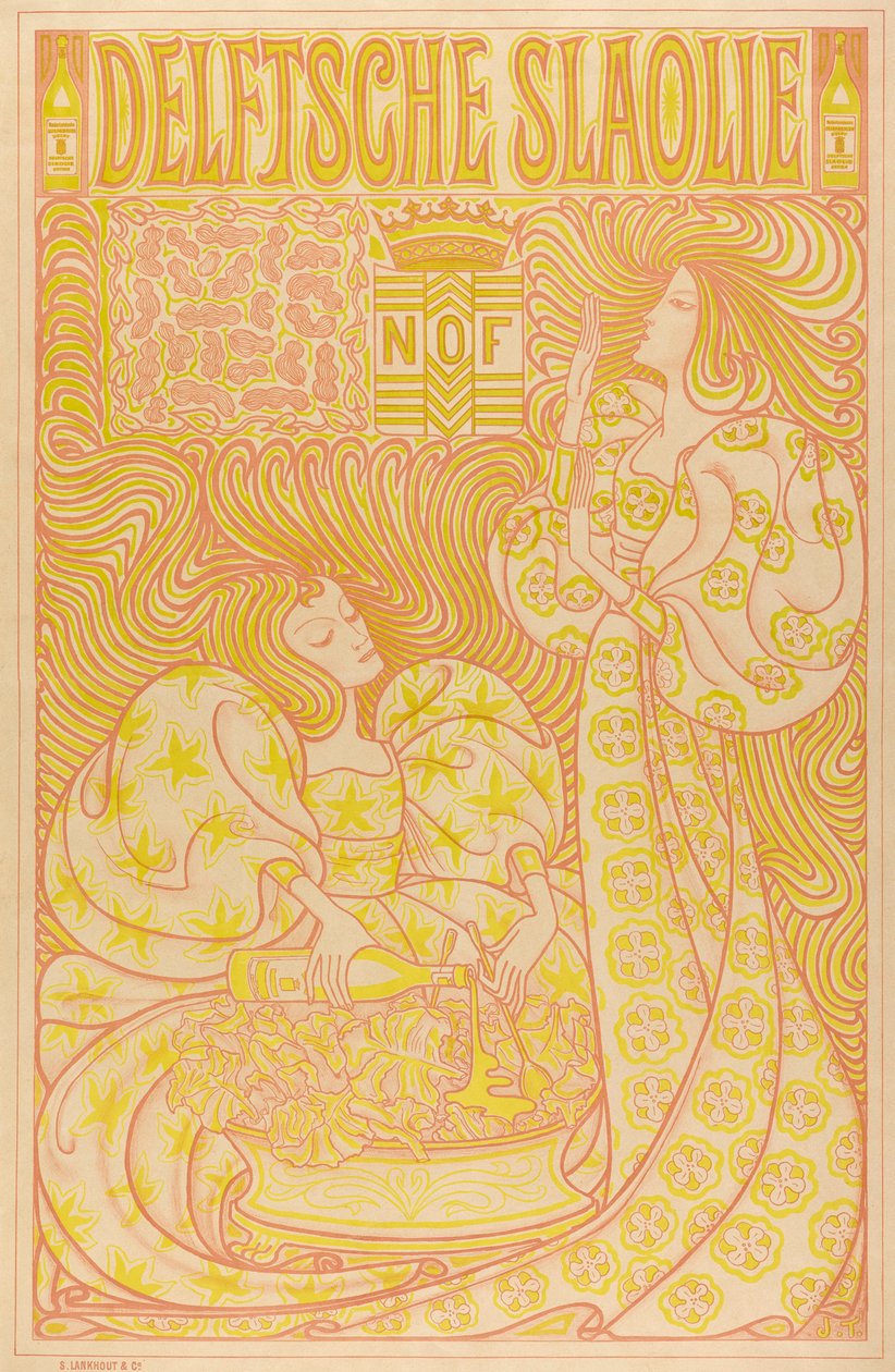 Jan Toorop, Delft Salad Oil, 1895 von Jan Toorop