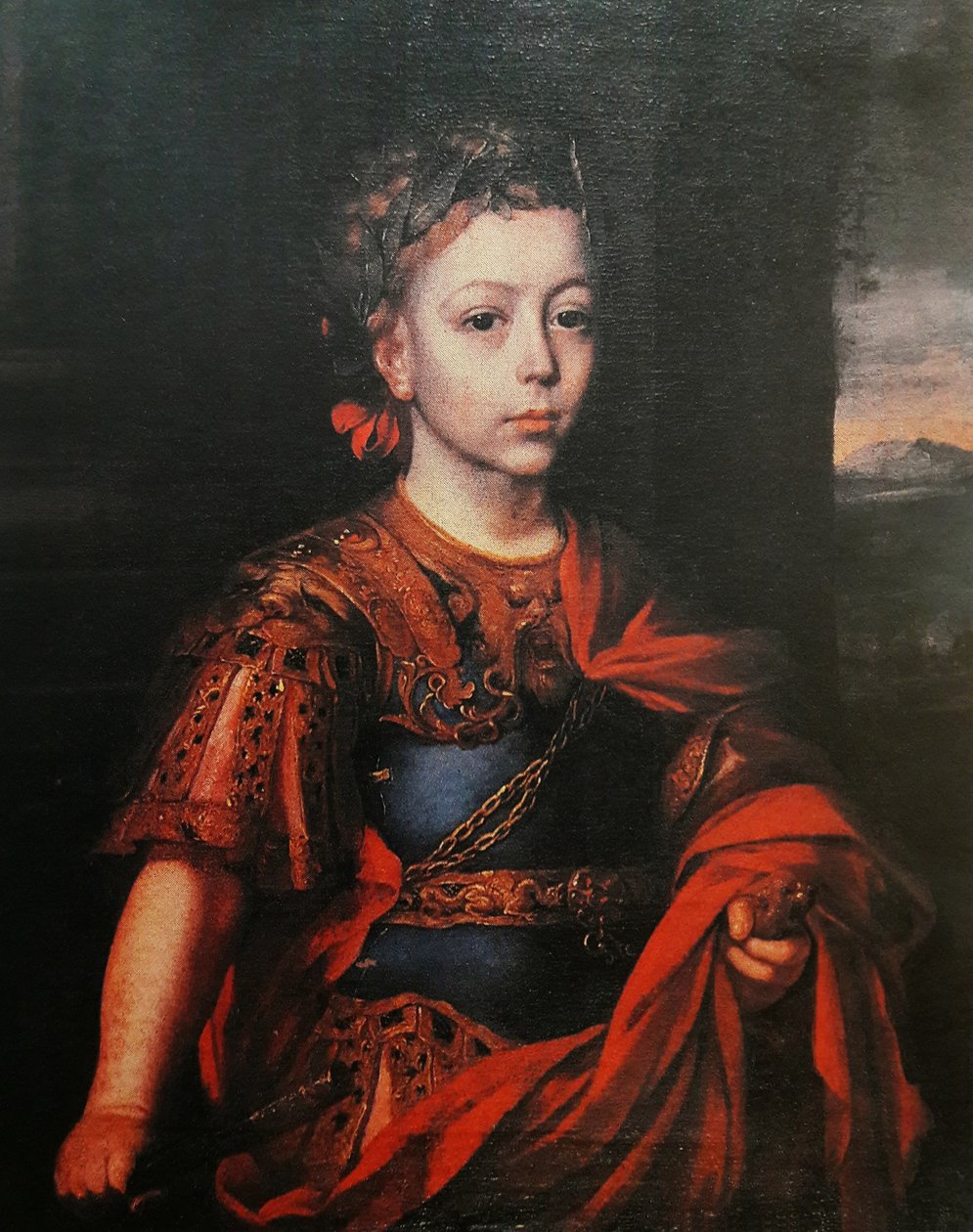 Porträt von Jakub Ludwik Sobieski in römischer Kleidung von Jan Tricius