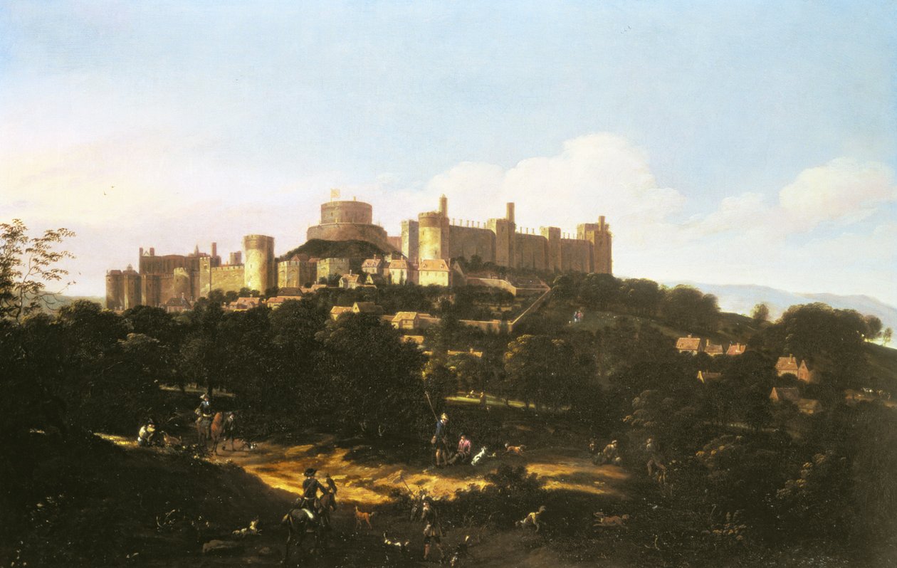 Ansicht von Windsor Castle von Jan Wyck
