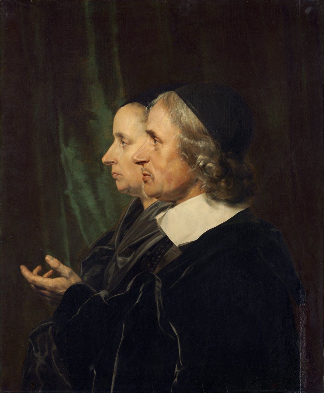 Porträt der Eltern des Künstlers von Jan de Bray