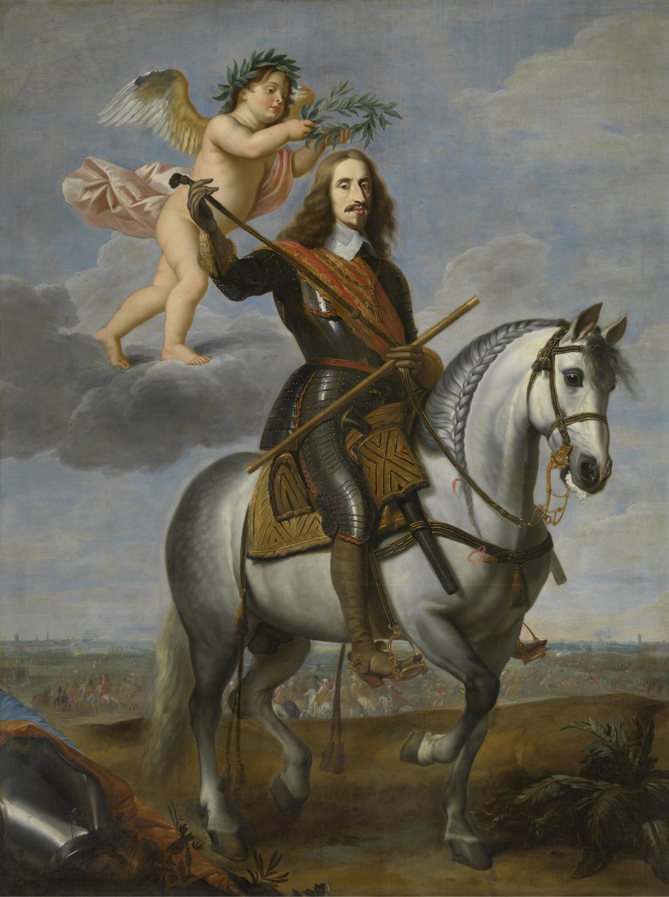 Reiterporträt von Erzherzog Leopold Wilhelm (1614-1662) von Jan den van Hoecke